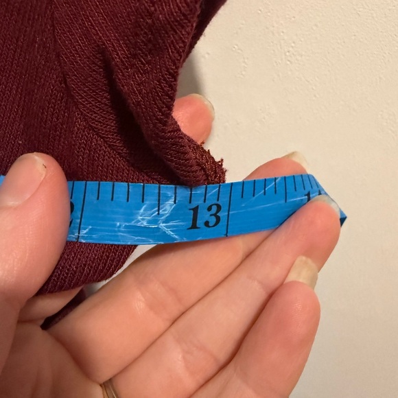 HeartSoul Burgundy Knit Top - Picture 8 of 8